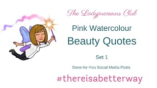 Pink WC Beauty Quotes for Social Media Posts screenshot 5