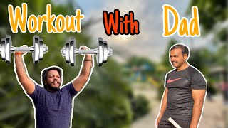 Training with the best: Dad's workout routine | Harsh Sahu #fitness