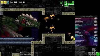 Queen metroid any% in 1:42.9