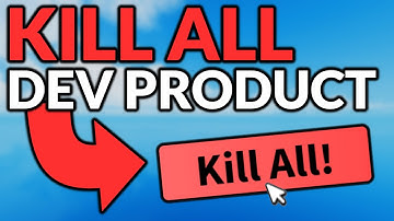 Kill All Developer Product/Button - Roblox Scripting Tutorial