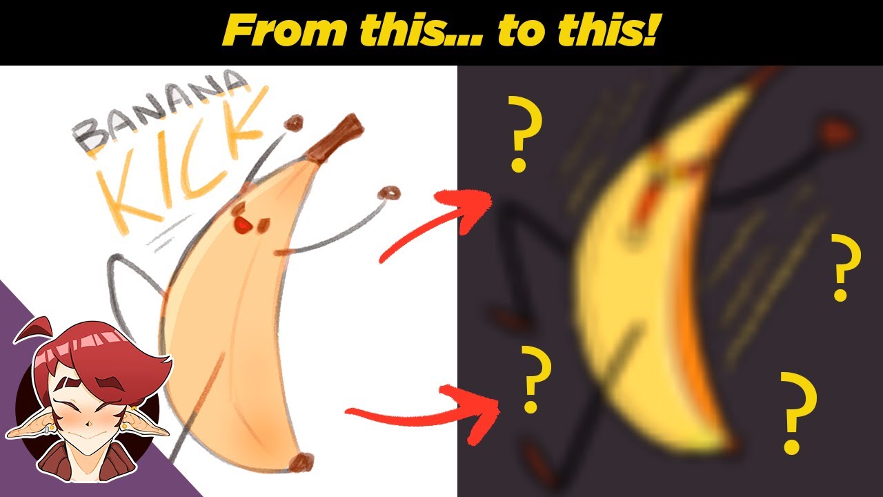 [Speedpaint] Banana Kick YouTube