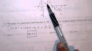 Calculus AB AP 1998 MC Test  Part 1 problems #1 - 5