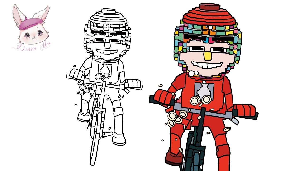 How to draw Chicleteira Bicicleteira from Steal a Brainrot (Roblox ...