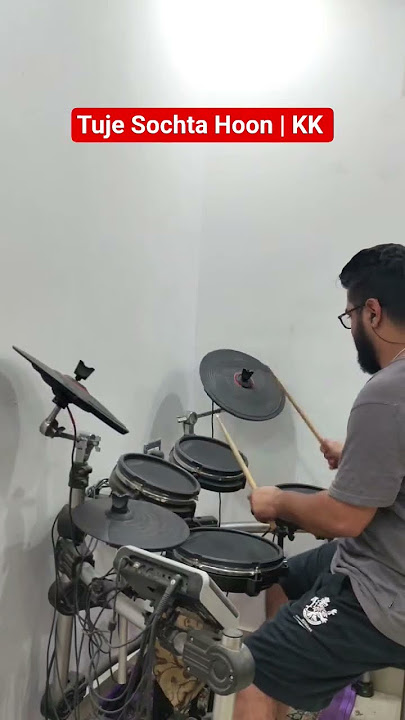 Tuje Sochta Hoon #kk #emraanhashmi #emraanhashmisong #jannat #ytshort #drumcover #drumming #passion