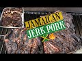 JAMAICAN JERK PORK ON CHARCOAL GRILL || CHEF MCLEAN