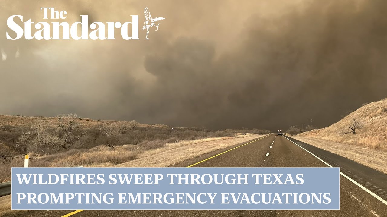 Wildfires sweep through the Texas panhandle prompting emergency ...