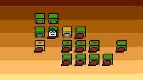 Jump Off for Atari 800 48K & XE/XL computers - unfinished party version for Silly Venture 2019