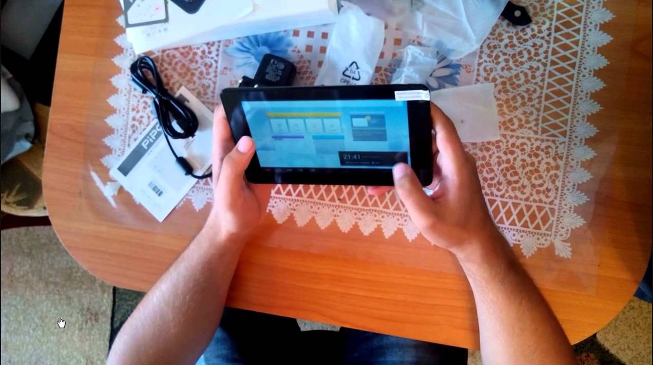 Pipo S1Pro. Распаковка посылки с планшетом.