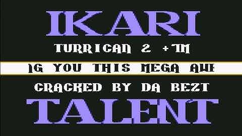 Ikari and Talent (I+K) Intro 4 ! Commodore 64 (C64)