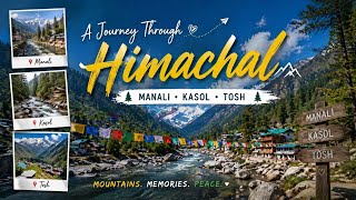Manali • Kasol • Tosh | Aesthetic Mountain Travel Video 🎬🌲
