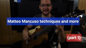 Matteo Mancuso Restrokes technique: sliding for descending and 3 fingers for ascending. 