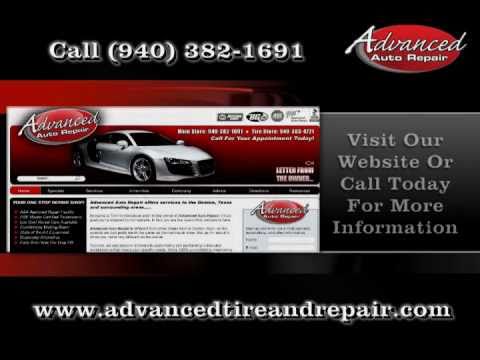 Auto Repair Denton TX - Advanced Auto Repair - YouTube