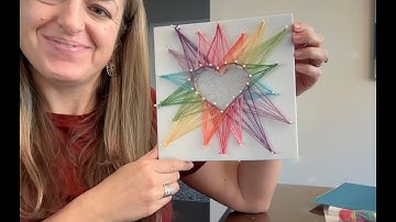Craft-tastic – String Art – Craft Kit Makes 2 Large Canvases – Unicorn Edition- REVIEW