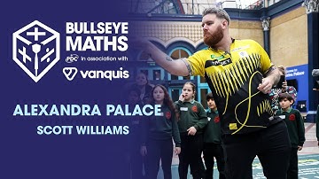 BULLSEYE MATHS AT THE PALACE! 🙌 | Scott Williams leads session in London