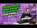 The Ultimate Soundproofing Hack: Grooved Foam Panels by HERTBER