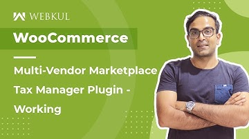 WooCommerce Multi Vendor Tax Manager Plugin - Working & Setup
