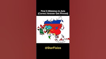 Find 5 Mistakes #shorts #geography #map #mapping #viral
