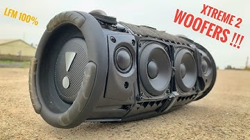 How to use JBL Xtreme 2 woofers in JBL Xtreme 3 (BETTER FLEX) + BASS TEST !!!