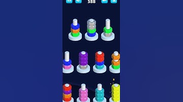 #nutsort hard level 388 challenge complete #games #howtocompletelevel20