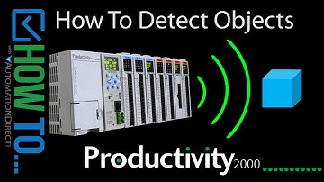 How To Detect Objects with an AutomationDirect Productivity PLC