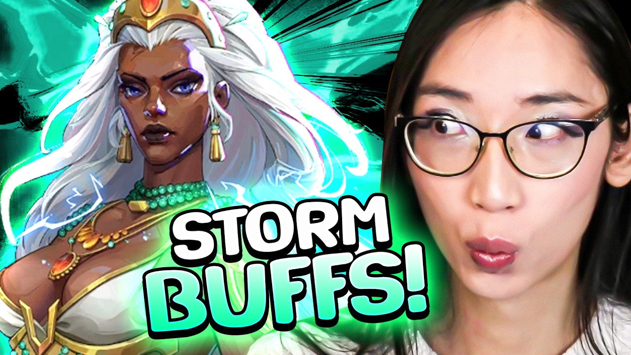 Storm main tries out NEW STORM BUFFS in Marvel Rivals - YouTube