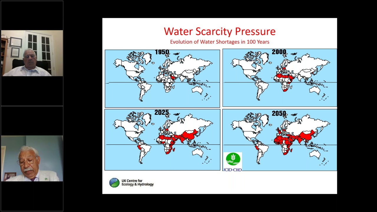 ICID Webinar on 'Suitable Water, Crops and Land Management for Water Stressed Regions'