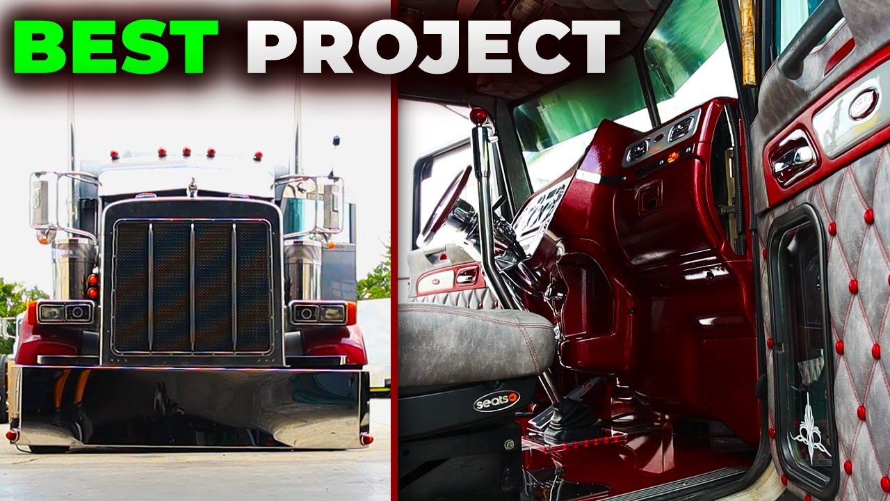 🔥КРУПНЫЙ ПРОЕКТ: Peterbilt 379 2007 года выпуска — полная модернизация экстерьера за 6000 долларо...
