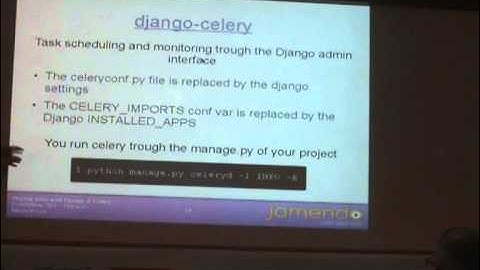 Playing tasks with Django-Celery