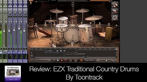 Review - EZX Traditional Country Drums Fro EZ Drummer By Toontrack