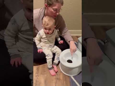 How to potty train a toddler boy, having a perfect baby potty training toilet is important. #potty