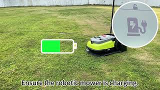 UBHOME Smart Lawn Mower | Charging Station Setup in App (Part 2 – Software Settings) screenshot 4