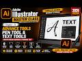 👉 Adobe Illustrator Master Class 2026 | Chapter 11 - Advanced Pen Tool & Text Tools (English)