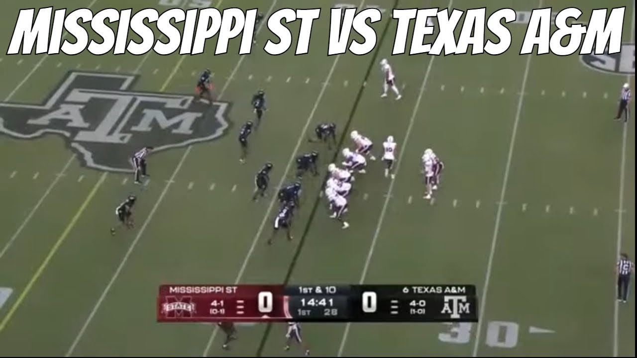 Mississippi State vs Texas A&M Full Game Highlights | 2025 NCAAF Week 6 ...