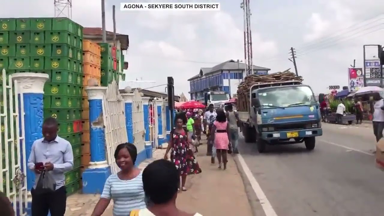 Asante Agona Street and Market Walking Tour | Sekyere South District