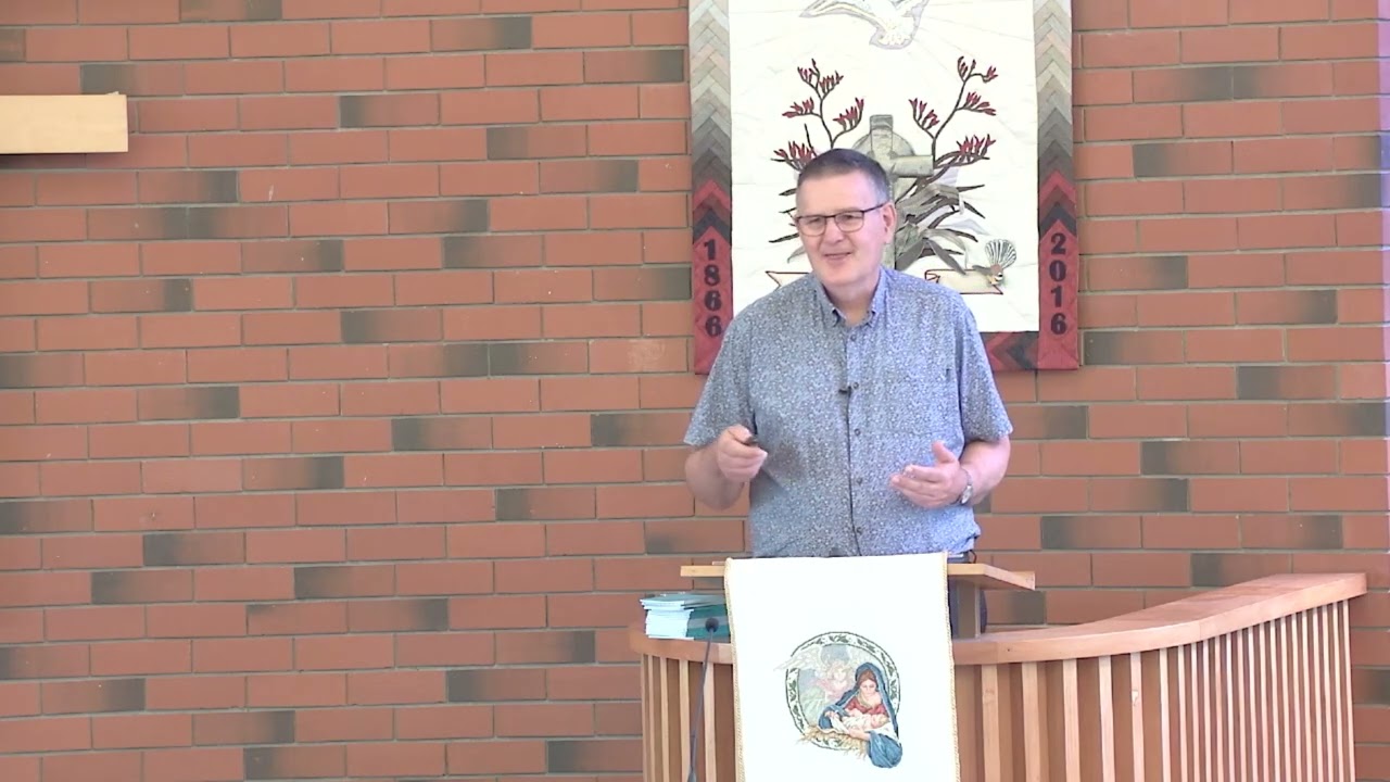 Sermon - 7 Dec 2025 - Brett Walker preaching