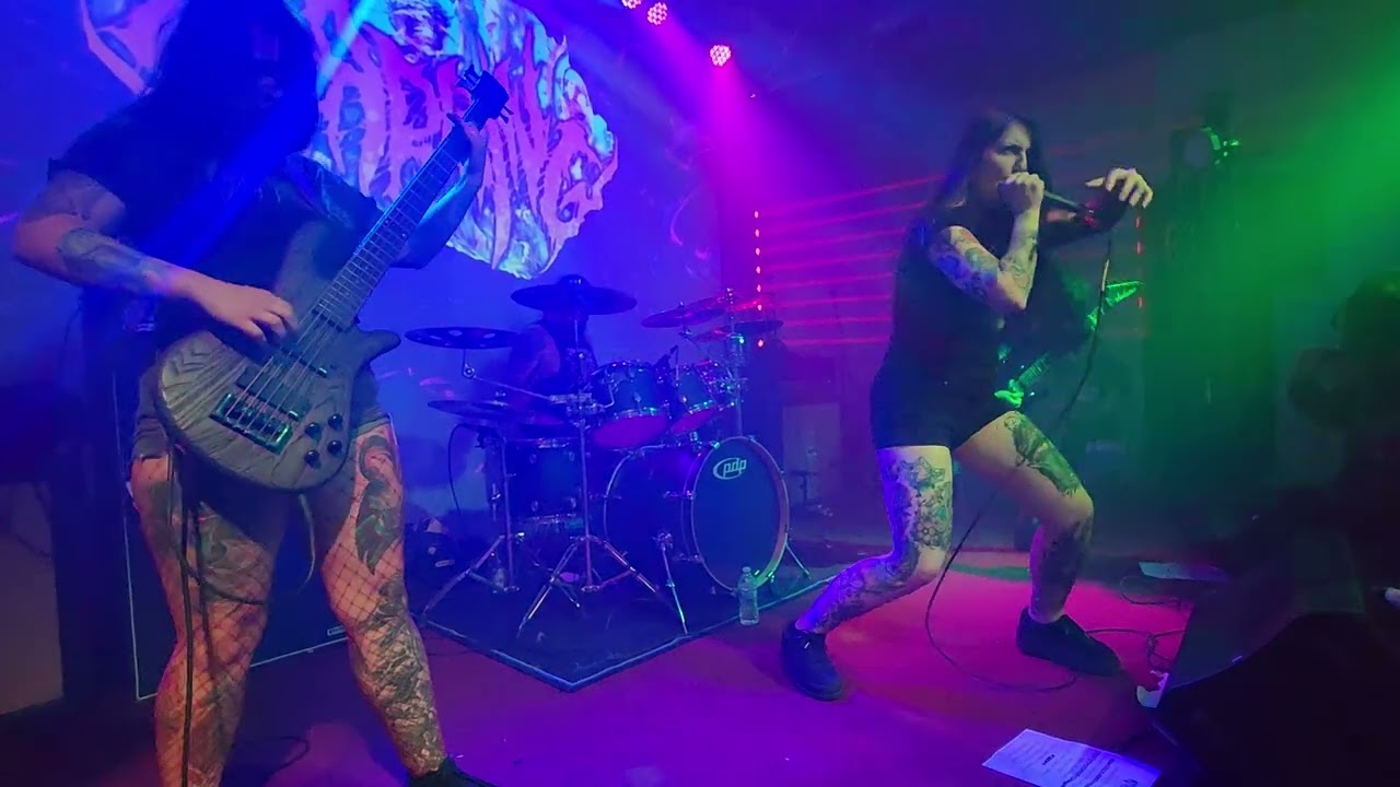 STABBING Inhaling The Dead Live at Eclipse Albuquerque NM 8.11.2023