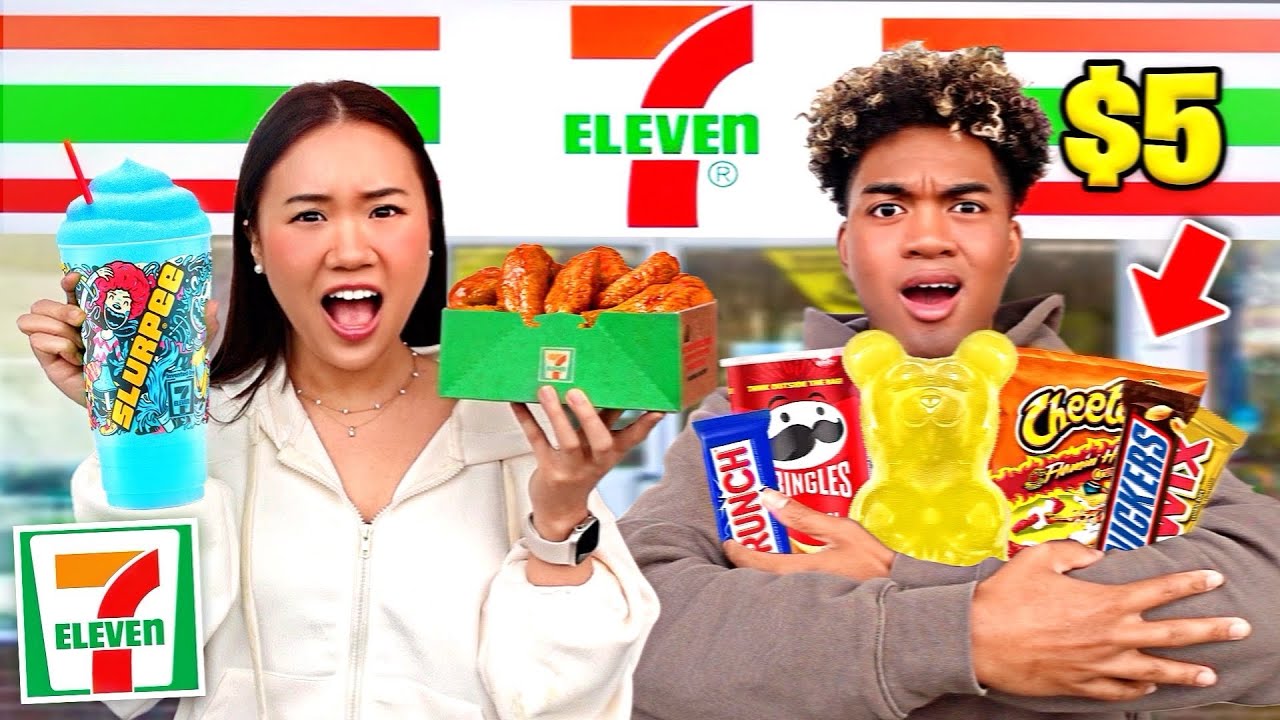 Eating Only Gas Station Food For 24 Hours!! *BAD IDEA*