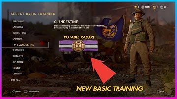 WW2 NEW BASIC TRAINING -"CLANDESTINE-PERSONAL RADAR"MY NEW FAVORITE BASIC TRAINING