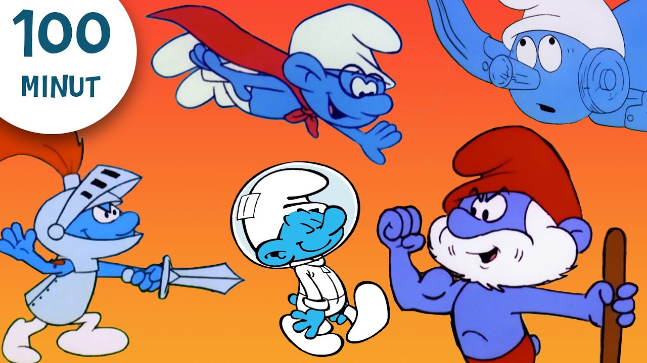 Superbohaterowie Smerfy! 💪🦸 • Odcinki pełne • Smerfy