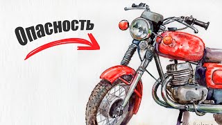 Самым опасный мотоцикл в СССР, который боялись даже мотоциклисты с опытом!