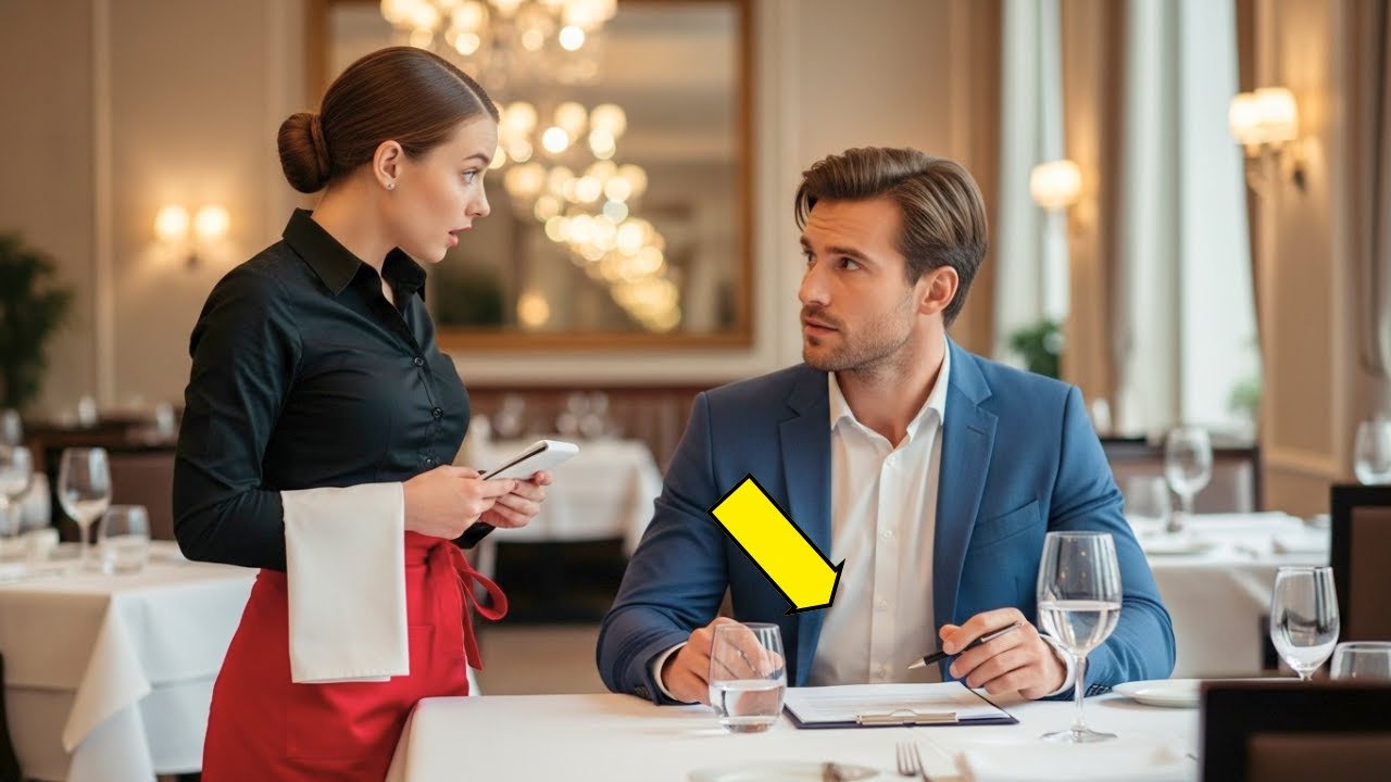 Un milliardaire demande conseil à une serveuse pour des raisons financières, mais ses premiers mots