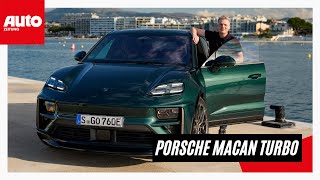 Porsche Macan (2024): Elektrisierend und als Turbo mehr Sportwagen als SUV | AUTO ZEITUNG