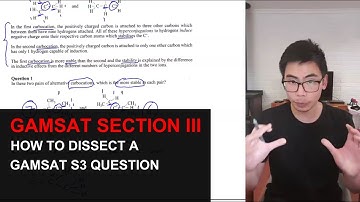 GAMSAT SECTION III - How to Dissect a GAMSAT S3 Question!