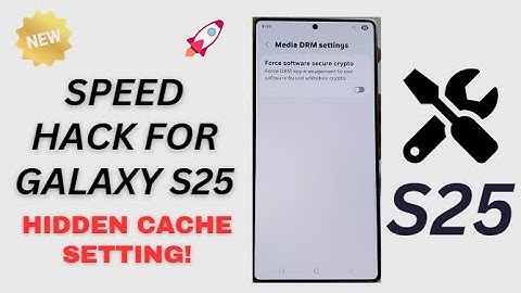 🚀 Speed Up Your Galaxy S25: Enable/Disable Media Transcoding Cache in Seconds!