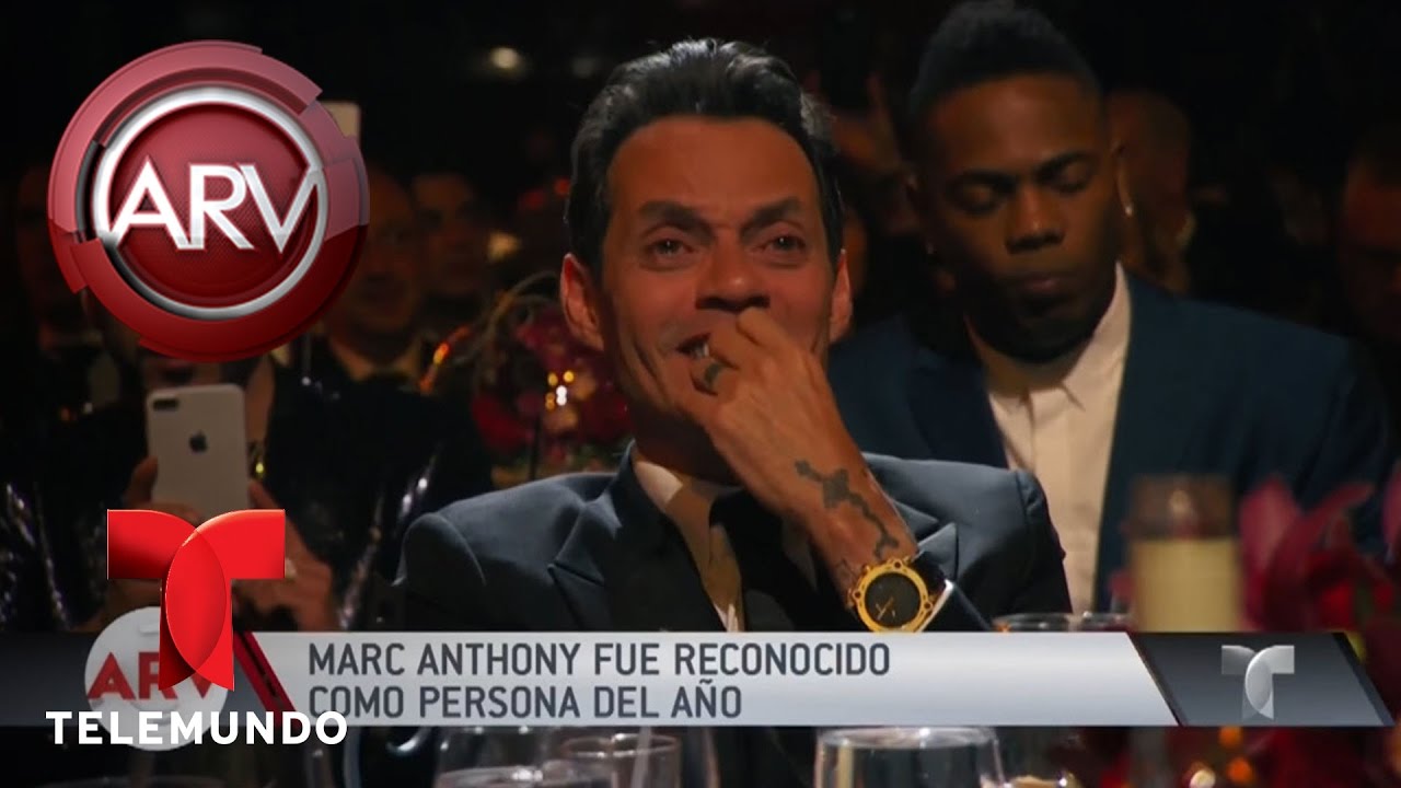 Marc Anthony elegido "persona del año" | Al Rojo Vivo | Telemundo