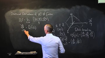 11_5_1 Directional Derivative of a Multivariable Function Part 1