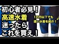 初心者が買うべき高速水着はこれだ！！（１万円以下でも買える）