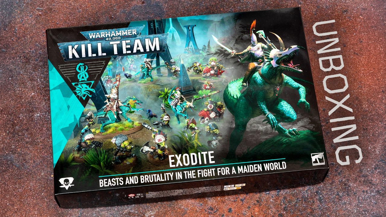 First Exodites models ever: so good, so modular! Kill Team