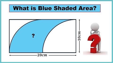 Unveiling the Blue Shaded Area – Geometry Challenge!