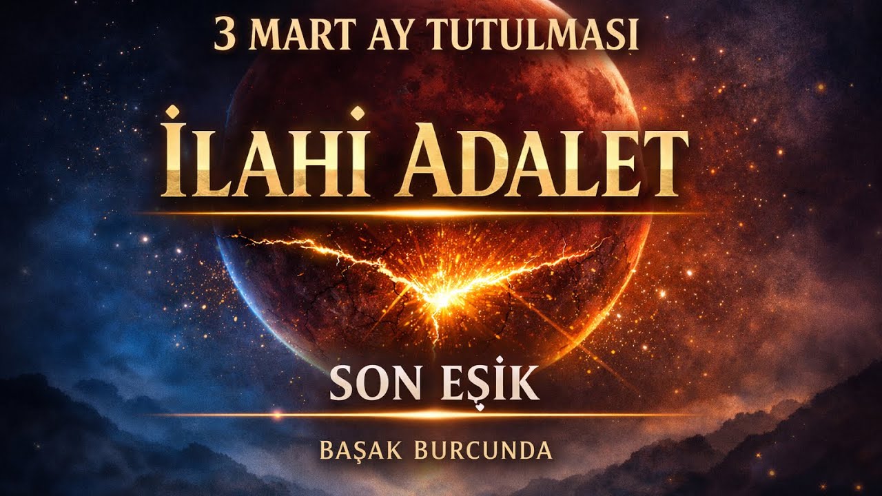 3 MART AY TUTULMASI | İLAHİ ADALET VE SON EŞİK